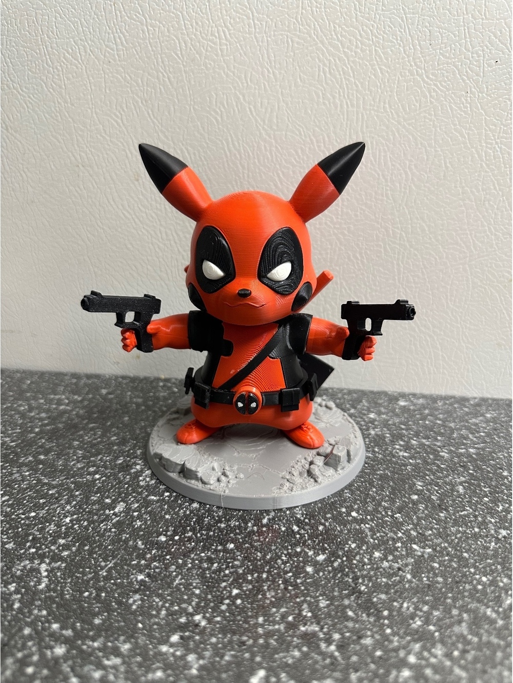 Pikachu Deadpool Figure